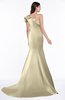 ColsBM Abigail Novelle Peach Elegant Fishtail Sleeveless Zip up Satin Ruffles Bridesmaid Dresses