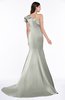 ColsBM Abigail Platinum Elegant Fishtail Sleeveless Zip up Satin Ruffles Bridesmaid Dresses