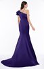 ColsBM Abigail Royal Purple Elegant Fishtail Sleeveless Zip up Satin Ruffles Bridesmaid Dresses