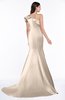 ColsBM Abigail Silver Peony Elegant Fishtail Sleeveless Zip up Satin Ruffles Bridesmaid Dresses