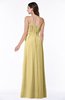 ColsBM Dahlia Gold Sexy A-line Zip up Chiffon Floor Length Sash Plus Size Bridesmaid Dresses