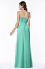 ColsBM Dahlia Mint Green Sexy A-line Zip up Chiffon Floor Length Sash Plus Size Bridesmaid Dresses