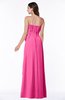 ColsBM Dahlia Rose Pink Sexy A-line Zip up Chiffon Floor Length Sash Plus Size Bridesmaid Dresses