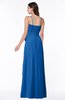 ColsBM Dahlia Royal Blue Sexy A-line Zip up Chiffon Floor Length Sash Plus Size Bridesmaid Dresses