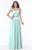 ColsBM Miracle Blue Glass Sexy A-line Spaghetti Sleeveless Flower Plus Size Bridesmaid Dresses