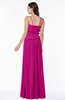ColsBM Miracle Hot Pink Sexy A-line Spaghetti Sleeveless Flower Plus Size Bridesmaid Dresses