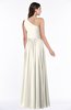 ColsBM Nancy Whisper White Sexy A-line Sleeveless Zip up Chiffon Ruching Plus Size Bridesmaid Dresses