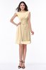 ColsBM Kaylie Apricot Gelato Gorgeous A-line Bateau Sleeveless Backless Plus Size Bridesmaid Dresses