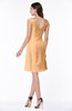 ColsBM Kaylie Apricot Gorgeous A-line Bateau Sleeveless Backless Plus Size Bridesmaid Dresses