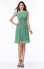 ColsBM Kaylie Beryl Green Gorgeous A-line Bateau Sleeveless Backless Plus Size Bridesmaid Dresses