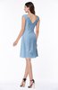 ColsBM Kaylie Dusty Blue Gorgeous A-line Bateau Sleeveless Backless Plus Size Bridesmaid Dresses