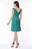 ColsBM Kaylie Emerald Green Gorgeous A-line Bateau Sleeveless Backless Plus Size Bridesmaid Dresses