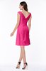 ColsBM Kaylie Fandango Pink Gorgeous A-line Bateau Sleeveless Backless Plus Size Bridesmaid Dresses