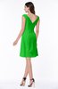 ColsBM Kaylie Jasmine Green Gorgeous A-line Bateau Sleeveless Backless Plus Size Bridesmaid Dresses