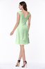 ColsBM Kaylie Light Green Gorgeous A-line Bateau Sleeveless Backless Plus Size Bridesmaid Dresses
