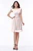 ColsBM Kaylie Light Pink Gorgeous A-line Bateau Sleeveless Backless Plus Size Bridesmaid Dresses