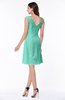 ColsBM Kaylie Mint Green Gorgeous A-line Bateau Sleeveless Backless Plus Size Bridesmaid Dresses