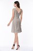 ColsBM Kaylie Mushroom Gorgeous A-line Bateau Sleeveless Backless Plus Size Bridesmaid Dresses