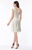ColsBM Kaylie Off White Gorgeous A-line Bateau Sleeveless Backless Plus Size Bridesmaid Dresses