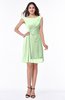 ColsBM Kaylie Pale Green Gorgeous A-line Bateau Sleeveless Backless Plus Size Bridesmaid Dresses
