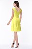 ColsBM Kaylie Pale Yellow Gorgeous A-line Bateau Sleeveless Backless Plus Size Bridesmaid Dresses