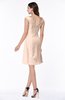 ColsBM Kaylie Peach Puree Gorgeous A-line Bateau Sleeveless Backless Plus Size Bridesmaid Dresses