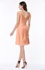 ColsBM Kaylie Salmon Gorgeous A-line Bateau Sleeveless Backless Plus Size Bridesmaid Dresses