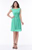 ColsBM Kaylie Seafoam Green Gorgeous A-line Bateau Sleeveless Backless Plus Size Bridesmaid Dresses