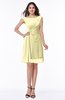ColsBM Kaylie Soft Yellow Gorgeous A-line Bateau Sleeveless Backless Plus Size Bridesmaid Dresses