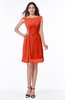 ColsBM Kaylie Tangerine Tango Gorgeous A-line Bateau Sleeveless Backless Plus Size Bridesmaid Dresses