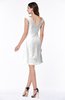 ColsBM Kaylie White Gorgeous A-line Bateau Sleeveless Backless Plus Size Bridesmaid Dresses