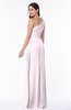 ColsBM Shayla Blush Sexy A-line One Shoulder Sleeveless Chiffon Floor Length Plus Size Bridesmaid Dresses