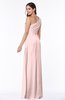ColsBM Shayla Pastel Pink Sexy A-line One Shoulder Sleeveless Chiffon Floor Length Plus Size Bridesmaid Dresses