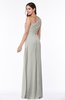 ColsBM Shayla Platinum Sexy A-line One Shoulder Sleeveless Chiffon Floor Length Plus Size Bridesmaid Dresses
