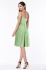 ColsBM Kinslee Gleam Glamorous A-line Sleeveless Zipper Chiffon Knee Length Plus Size Bridesmaid Dresses