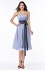 ColsBM Renata Blue Heron Simple A-line Strapless Sleeveless Zip up Sash Plus Size Bridesmaid Dresses