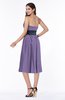 ColsBM Renata Chalk Violet Simple A-line Strapless Sleeveless Zip up Sash Plus Size Bridesmaid Dresses