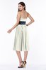 ColsBM Renata Ivory Simple A-line Strapless Sleeveless Zip up Sash Plus Size Bridesmaid Dresses