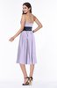 ColsBM Renata Light Purple Simple A-line Strapless Sleeveless Zip up Sash Plus Size Bridesmaid Dresses