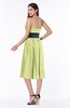 ColsBM Renata Lime Sherbet Simple A-line Strapless Sleeveless Zip up Sash Plus Size Bridesmaid Dresses