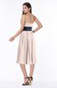 ColsBM Renata Silver Peony Simple A-line Strapless Sleeveless Zip up Sash Plus Size Bridesmaid Dresses