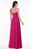 ColsBM Page Beetroot Purple Glamorous Spaghetti Sleeveless Chiffon Floor Length Ruching Plus Size Bridesmaid Dresses