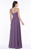 ColsBM Page Chinese Violet Glamorous Spaghetti Sleeveless Chiffon Floor Length Ruching Plus Size Bridesmaid Dresses