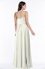 ColsBM Page Cream Glamorous Spaghetti Sleeveless Chiffon Floor Length Ruching Plus Size Bridesmaid Dresses