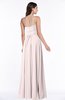 ColsBM Page Light Pink Glamorous Spaghetti Sleeveless Chiffon Floor Length Ruching Plus Size Bridesmaid Dresses