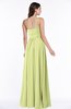 ColsBM Page Lime Green Glamorous Spaghetti Sleeveless Chiffon Floor Length Ruching Plus Size Bridesmaid Dresses
