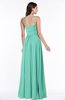 ColsBM Page Mint Green Glamorous Spaghetti Sleeveless Chiffon Floor Length Ruching Plus Size Bridesmaid Dresses