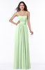 ColsBM Page Seacrest Glamorous Spaghetti Sleeveless Chiffon Floor Length Ruching Plus Size Bridesmaid Dresses