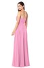 ColsBM Sunny Pink Romantic Sweetheart Sleeveless Floor Length Ruching Bridesmaid Dresses