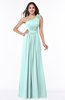 ColsBM Arabella Blue Glass Glamorous A-line Backless Chiffon Floor Length Plus Size Bridesmaid Dresses